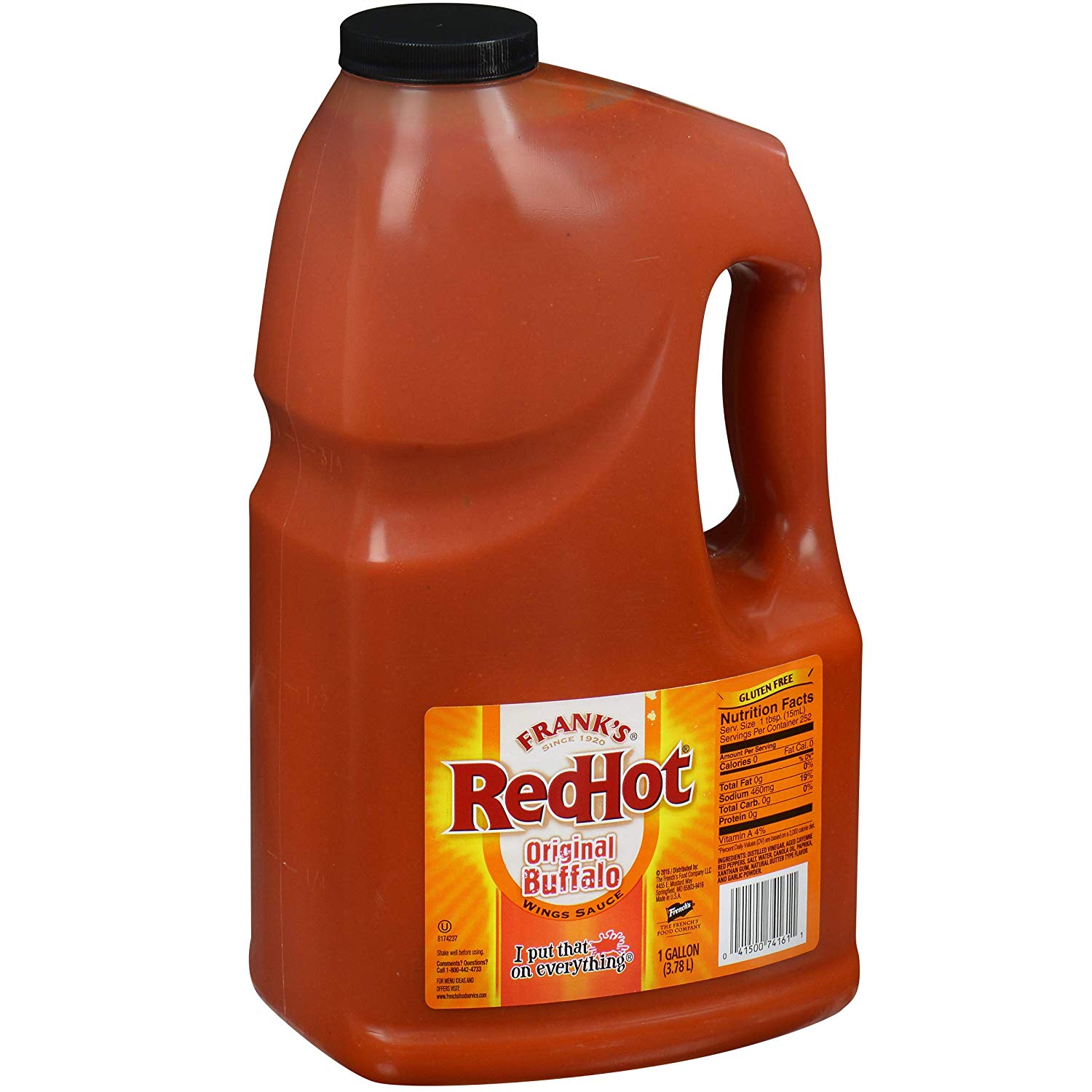 Frank's RedHot Original Buffalo Wings Sauce, 1 gal